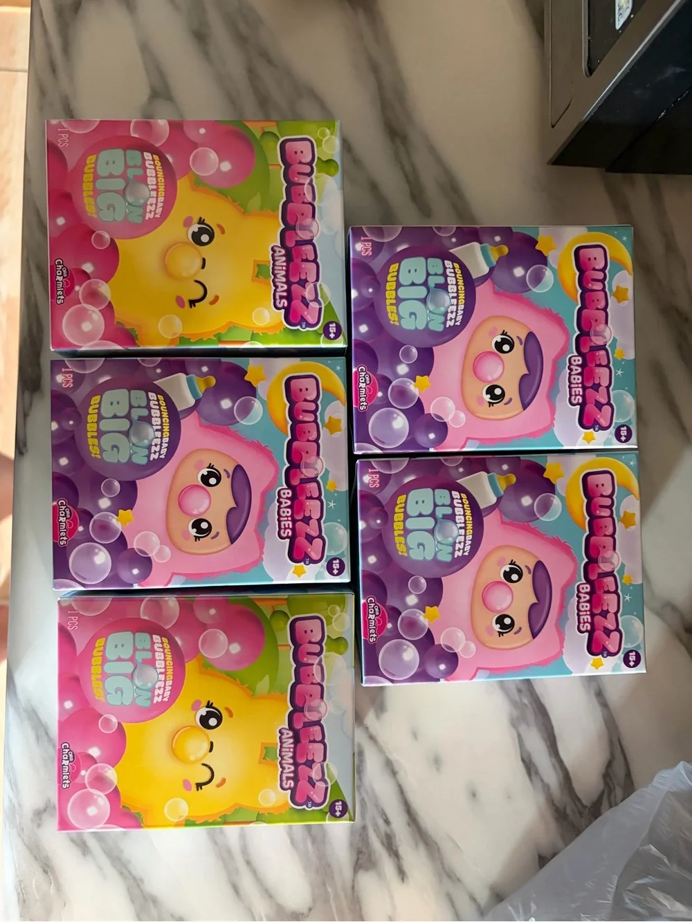 Bubbleezz Babies Surprise Pack - Pink & Yellow